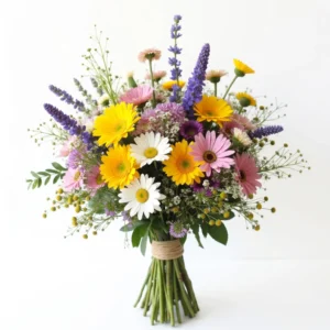 Mixed seasonal flower bouquet delivery in Italy